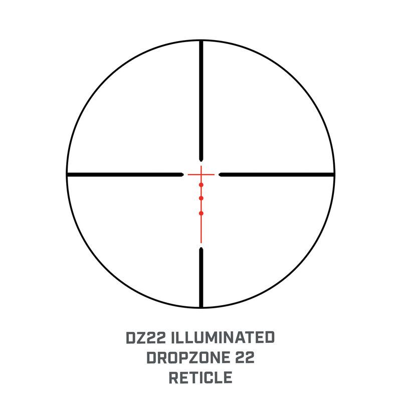 Rimfire 3-9x40 Riflescope Illuminated